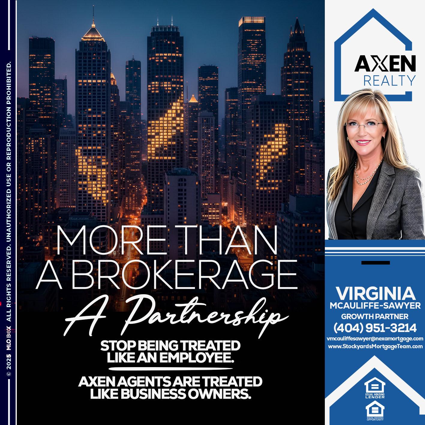 MORE THAN - Virginia McAuliffe Sawyer -Mortgage Loan Originator