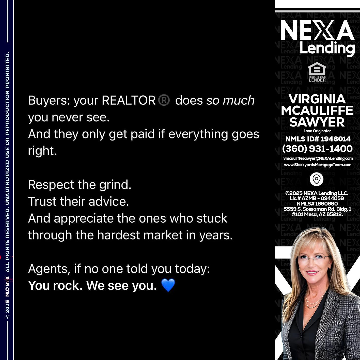 BUYERS - Virginia McAuliffe Sawyer -Mortgage Loan Originator