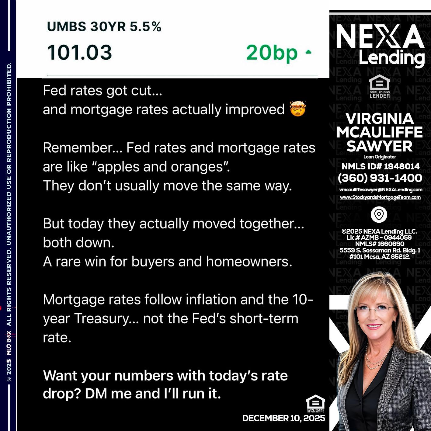 101.3 - Virginia McAuliffe Sawyer -Mortgage Loan Originator