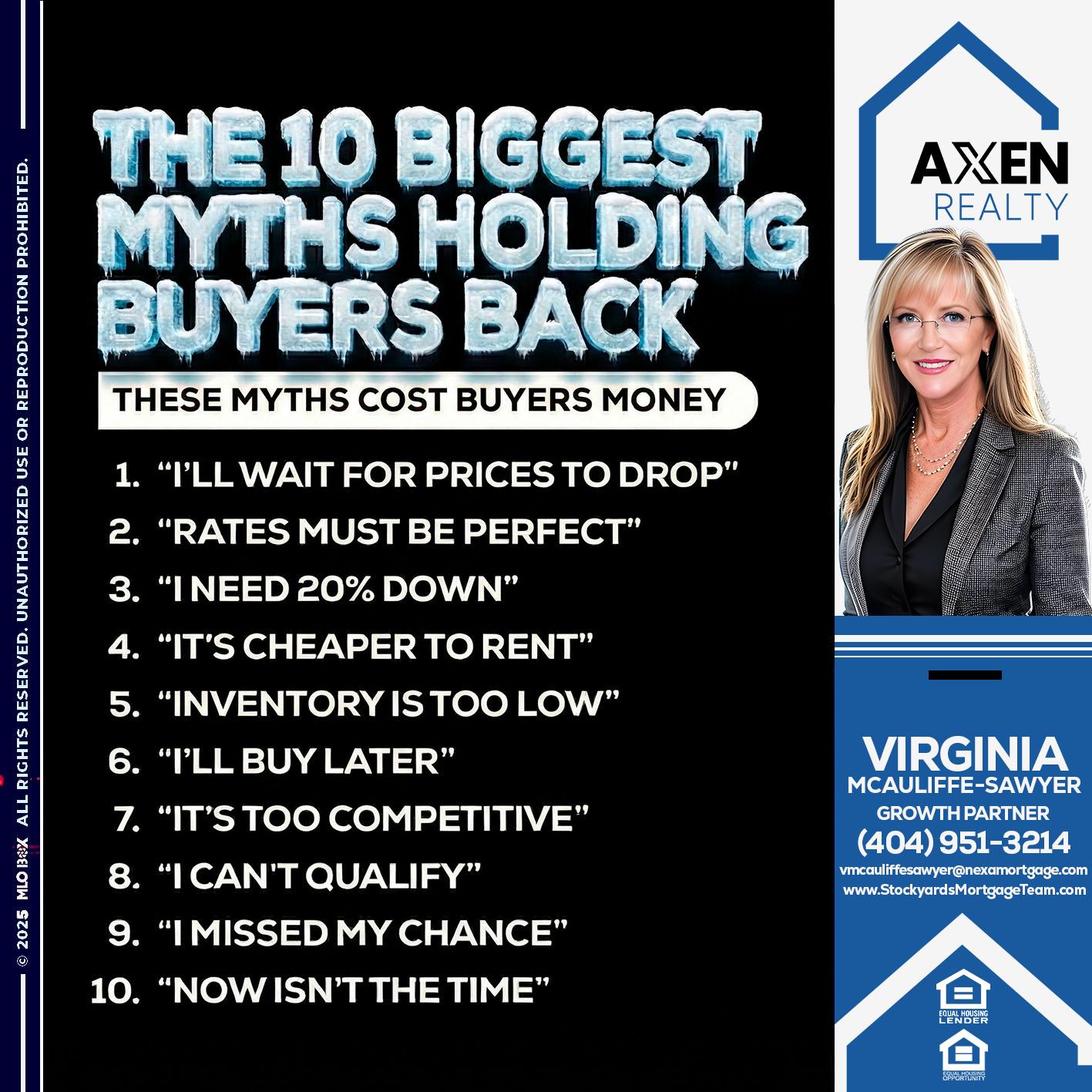 the 10 biggest - Virginia McAuliffe Sawyer -Mortgage Loan Originator