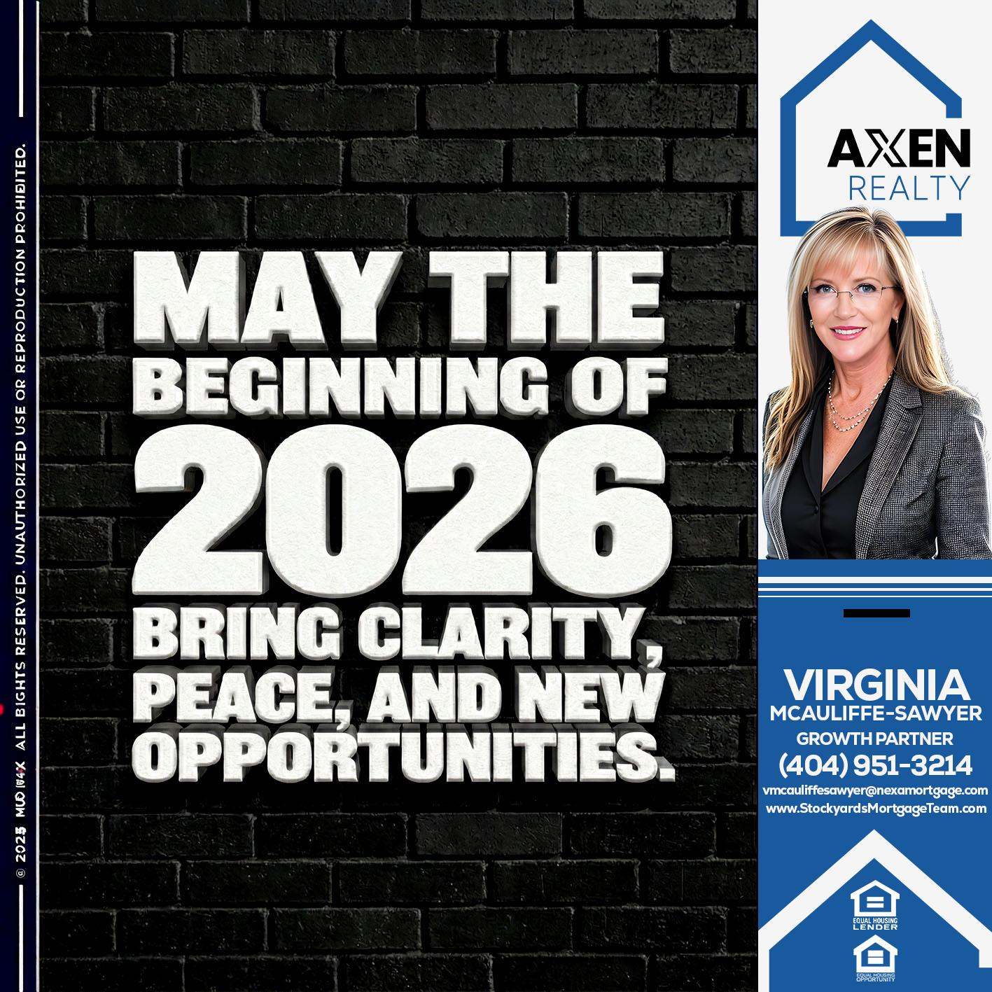 MAY THE - Virginia McAuliffe Sawyer -Mortgage Loan Originator