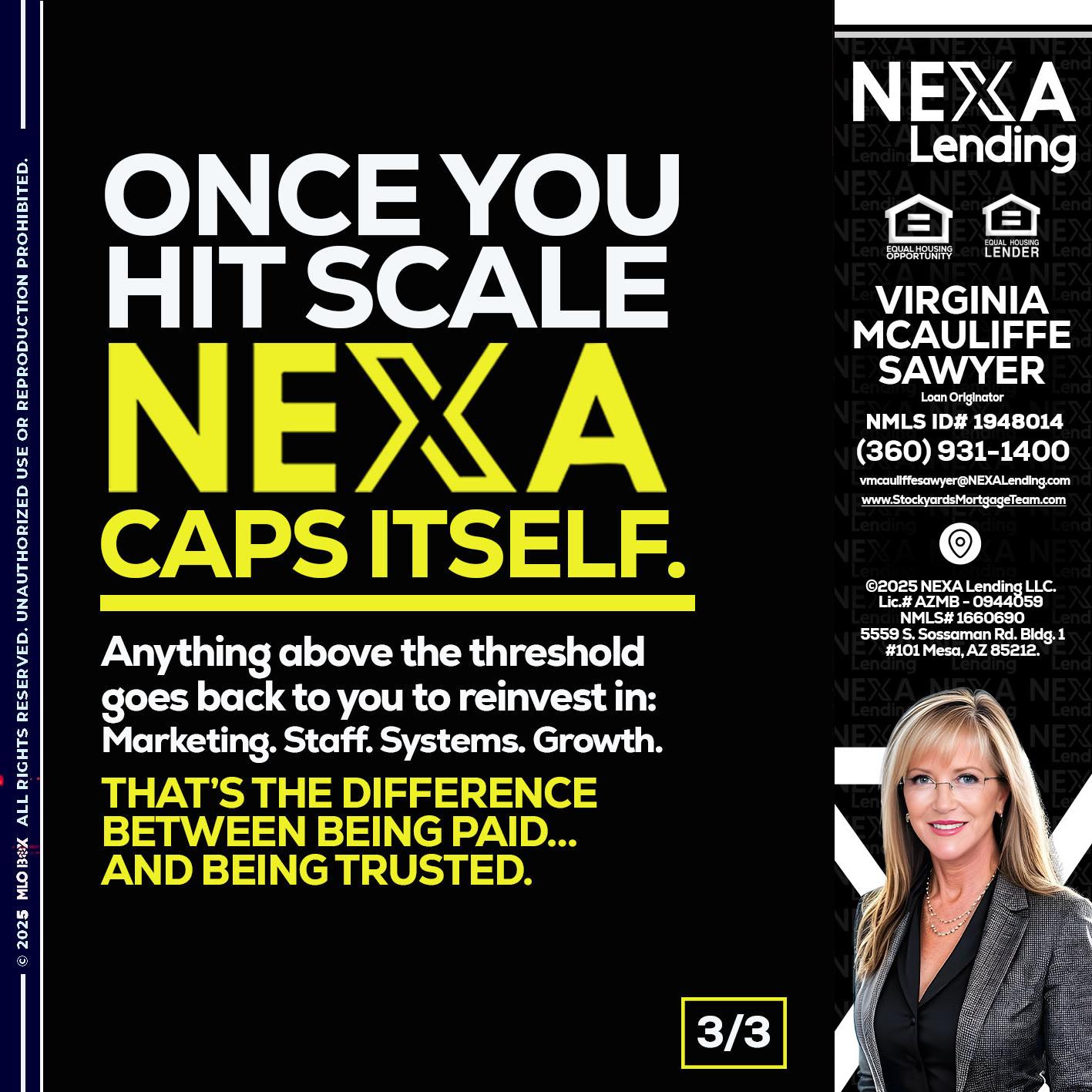 3 OF 3 - Virginia McAuliffe Sawyer -Mortgage Loan Originator