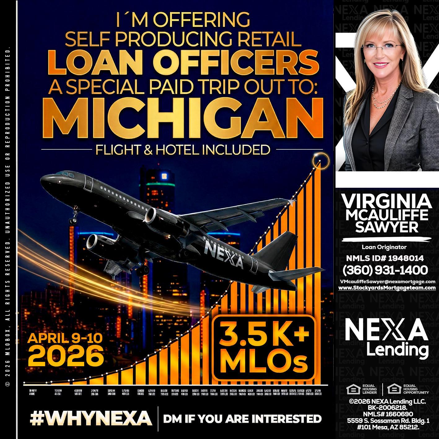 3.5K - Virginia McAuliffe Sawyer -Mortgage Loan Originator