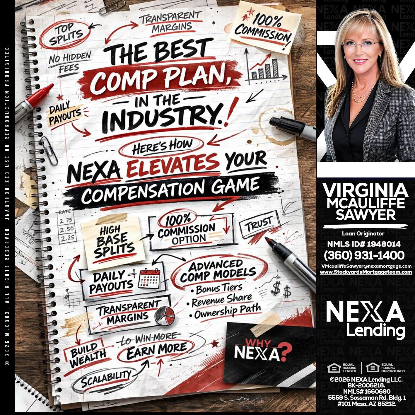 THE BEST COMP - Virginia McAuliffe Sawyer -Mortgage Loan Originator