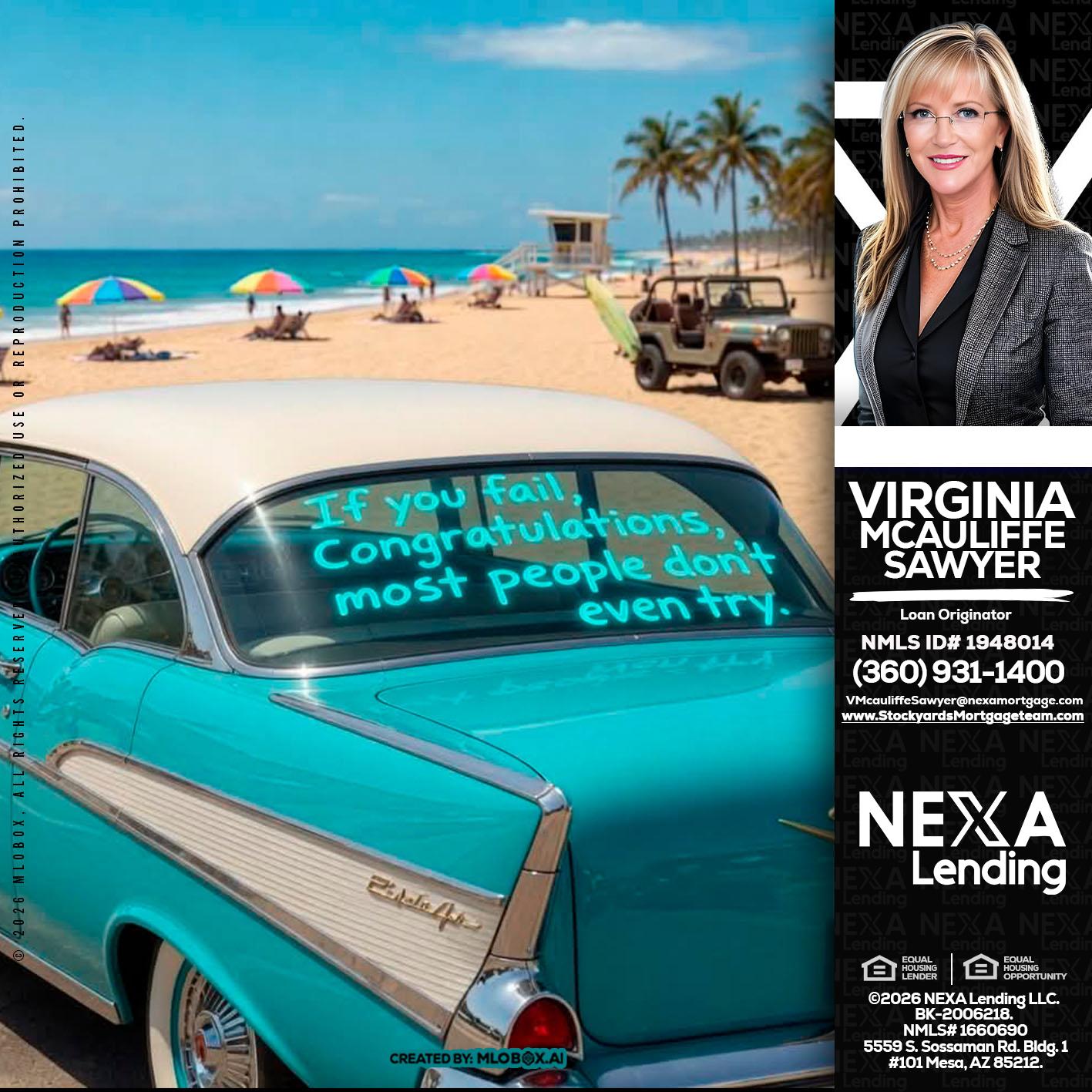 if you - Virginia McAuliffe Sawyer -Mortgage Loan Originator