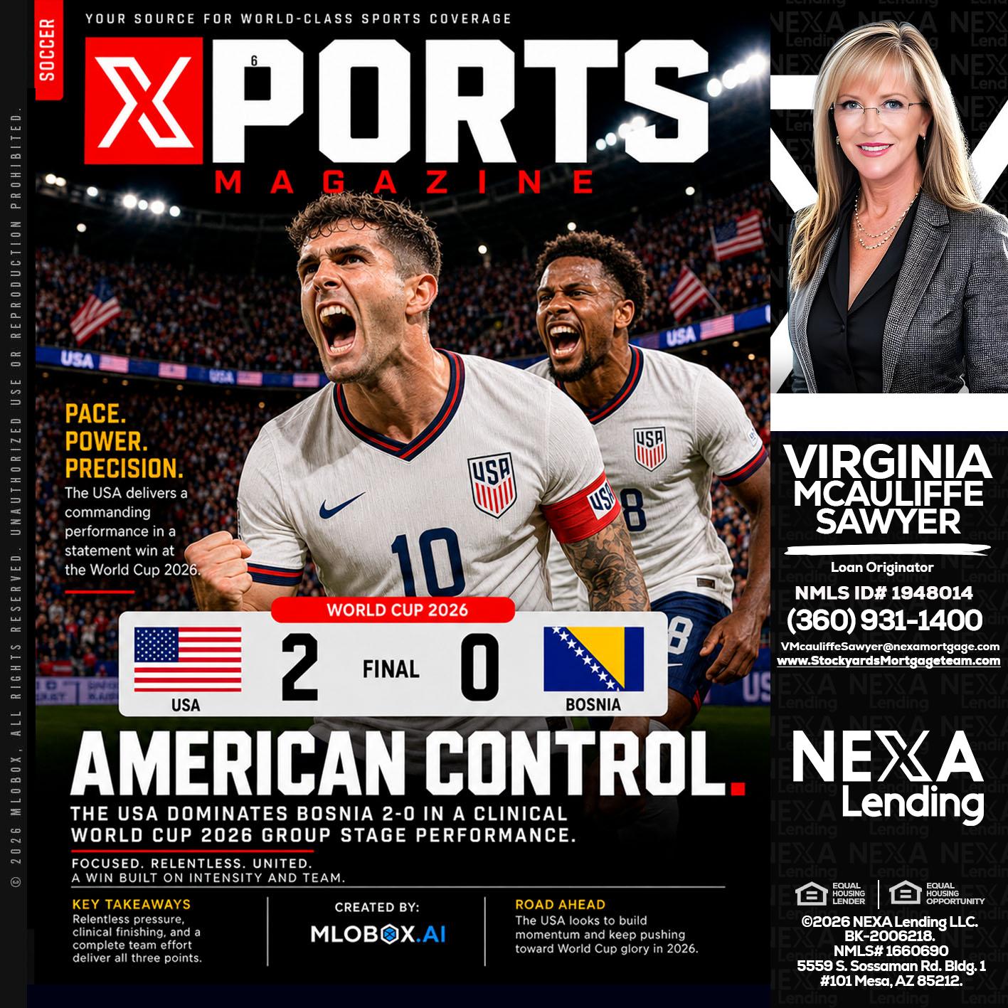 AMERICAN CONTROL - Virginia McAuliffe Sawyer -Mortgage Loan Originator