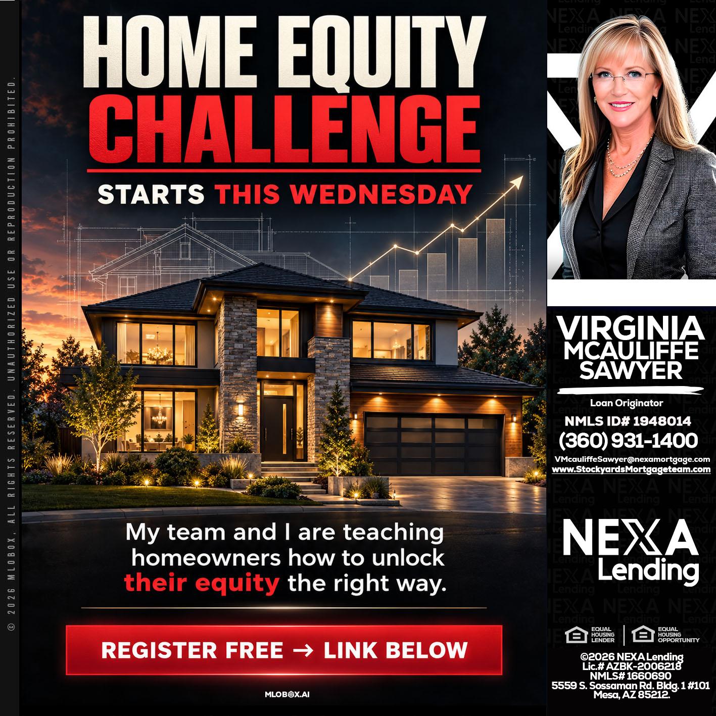 HOME EQUITY - Virginia McAuliffe Sawyer -Mortgage Loan Originator